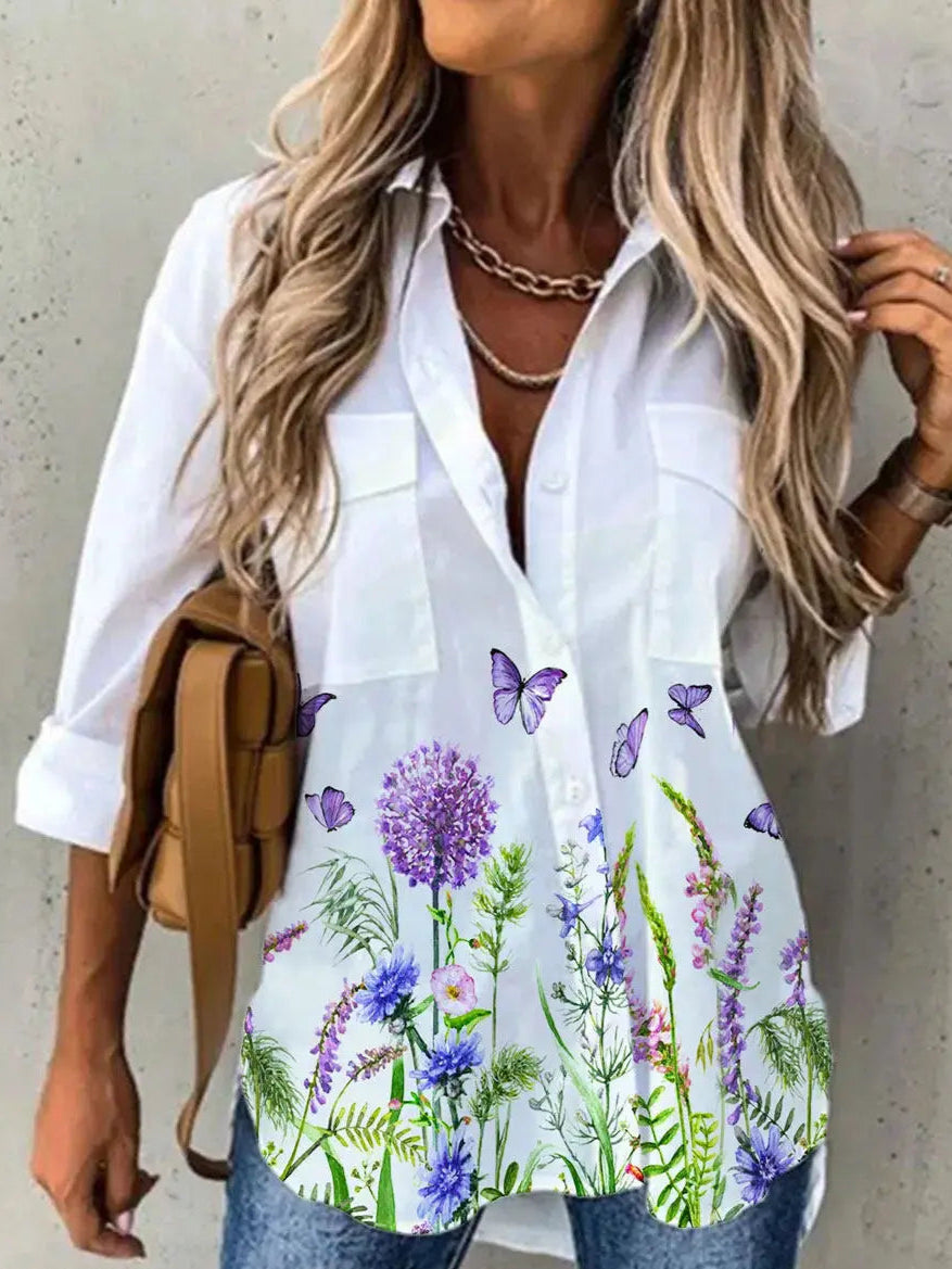 Harmony™ - Casual Floral Top