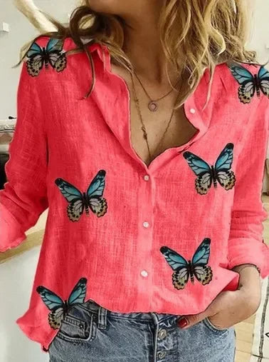 Willow™ – Vintage Floral Bloom Blouse Large 1